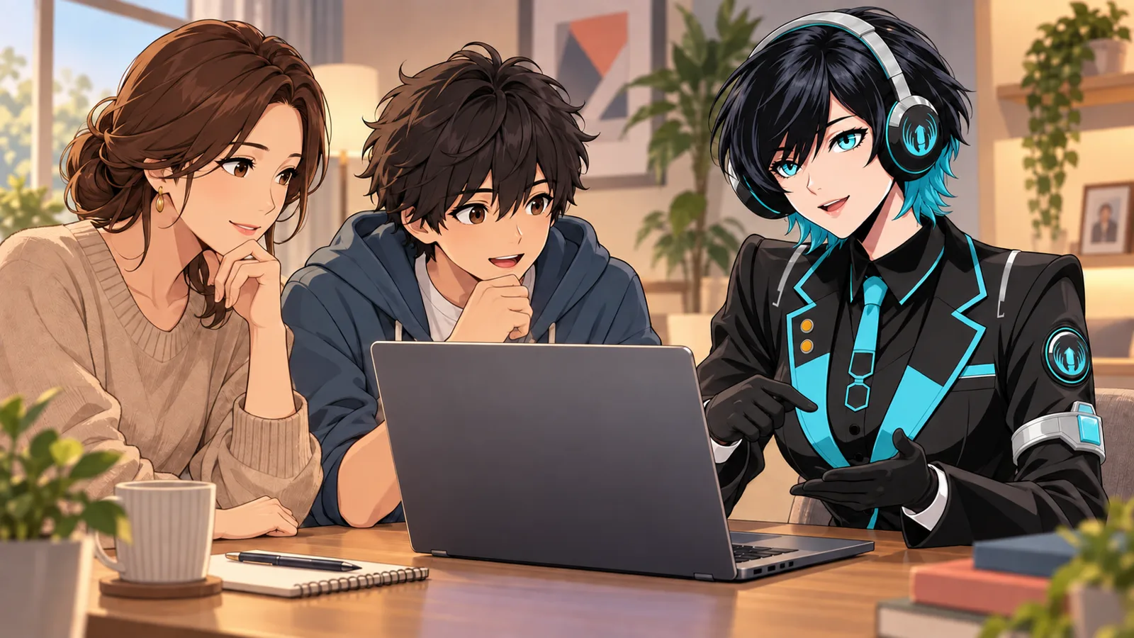 Parent and teenager reviewing in-game spending limits for VALORANT